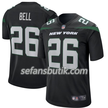 New York Jets Tröjor Le'Veon Bell 26 Nike Svart - Herr New York Jets Tröjor Le'Veon Bell 26 Nike Svart - Herr